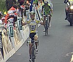 Kim Kirchen wins the sixth stage of the Tour de Suisse 2009
